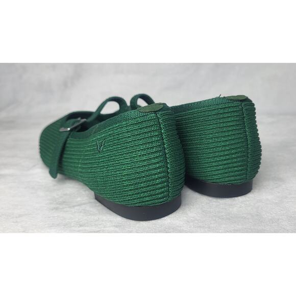SOLD NWOB VIVAIA Square Toe Mary Jane (Margot Mary-Jane) Slip On Green | US 7 - Picture 5 of 13